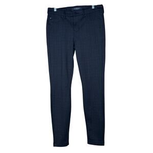 Liverpool Plaid Pants Black Brown Stretch Pants size 10/30